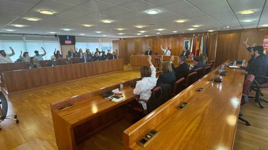 Pleno del Concello de Vigo.