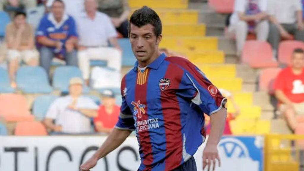 Rubén Sánchez, en su etapa en el Levante UD