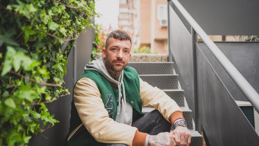 Rubén Sánchez, durante la entrevista con EL ESPAÑOL