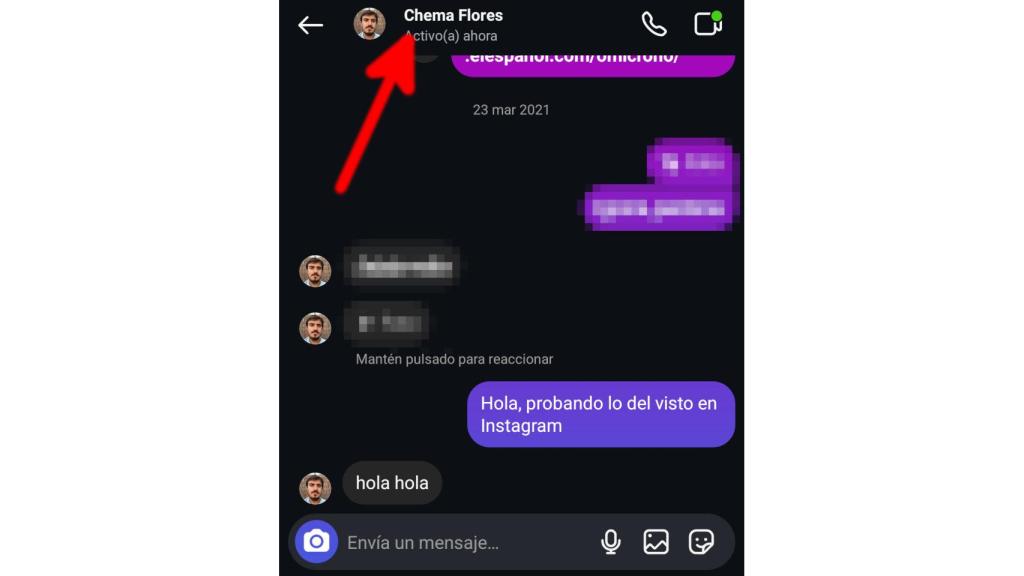 Cómo quitar el mensaje de visto en Instagram
