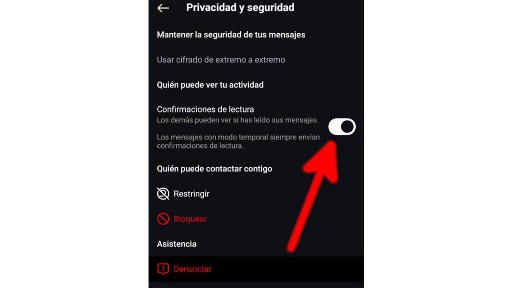 Cómo quitar el mensaje de visto en Instagram