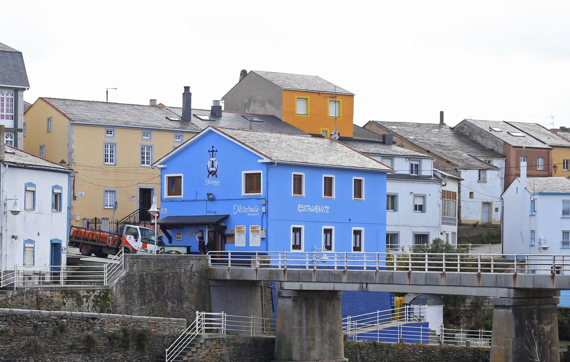 Situación de A Cofradía, en Rinlo