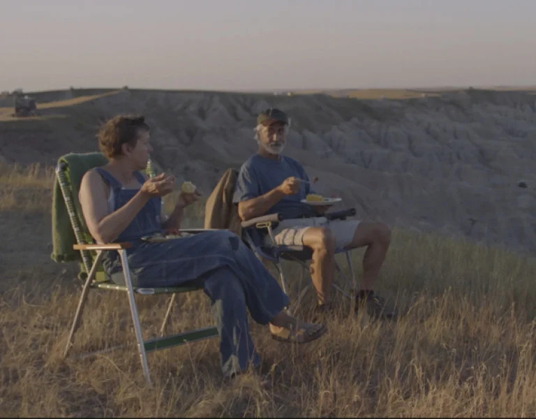 Imagen de la película Nomadland.