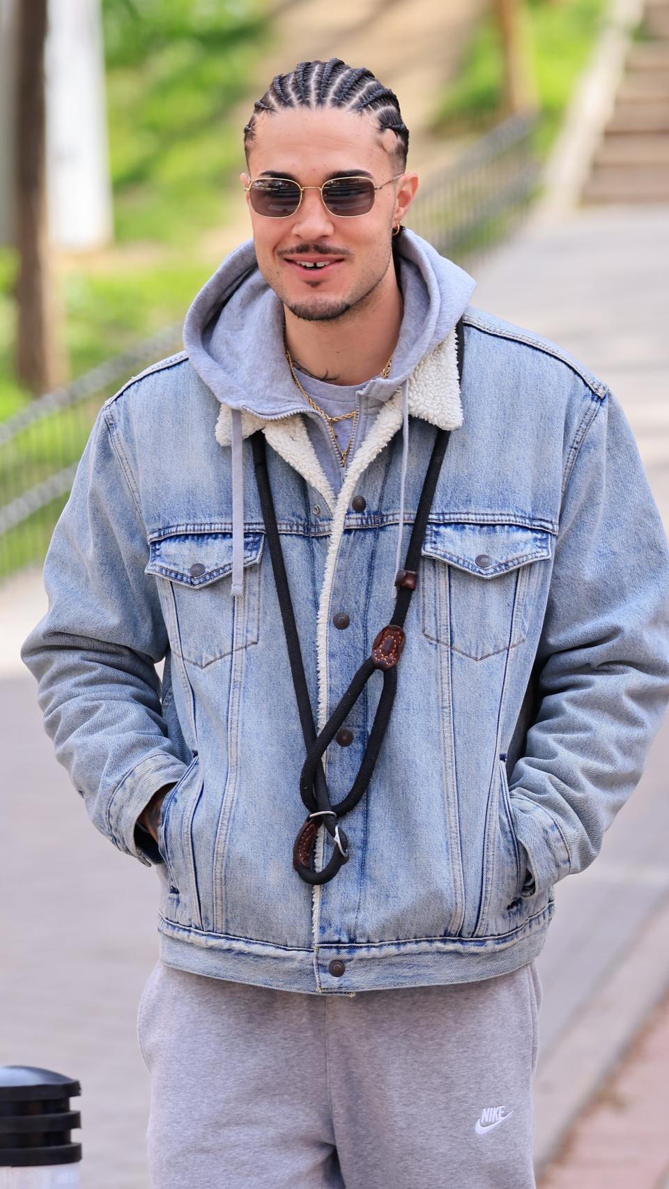 Carlo Costanzia, el hijo de Mar Flores, en una fotografía tomada en Madrid, el pasado mes de febrero.