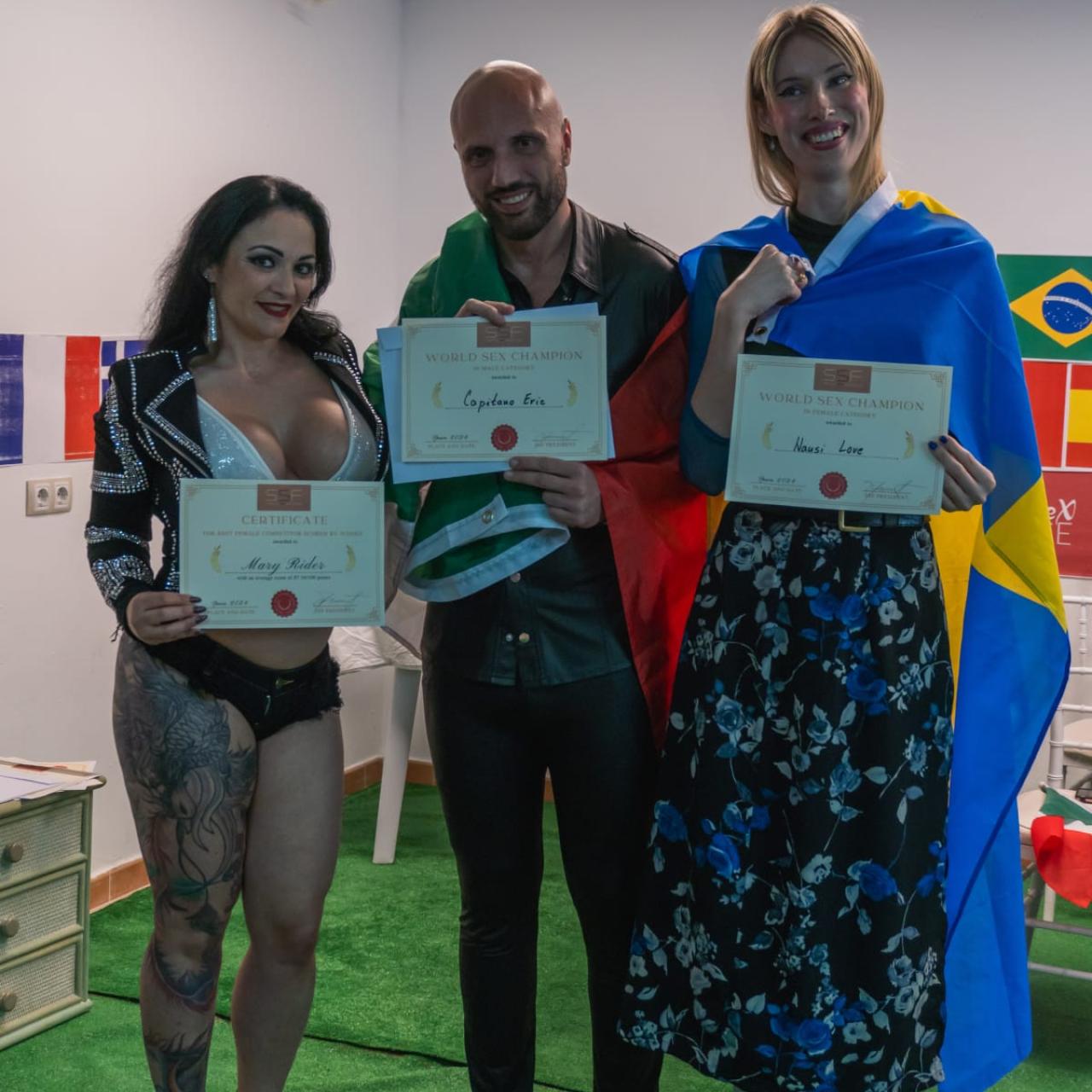 Mary Rider, Capitano Eric y la sueca Nausi Love