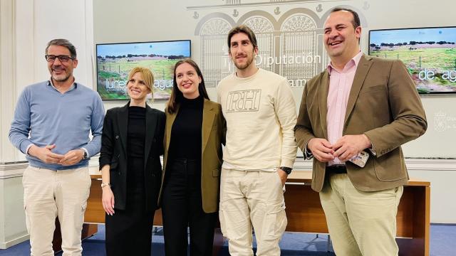 Presentación en la Diputación de Salamanca del corto 'Lunes de Aguas'