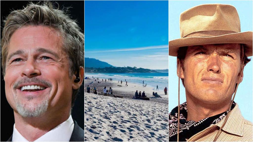 Brad Pitt, Carmel-by-the-Sea y Clint Eastwood.