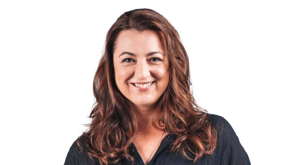 La actriz y presentadora Lucía Veiga.