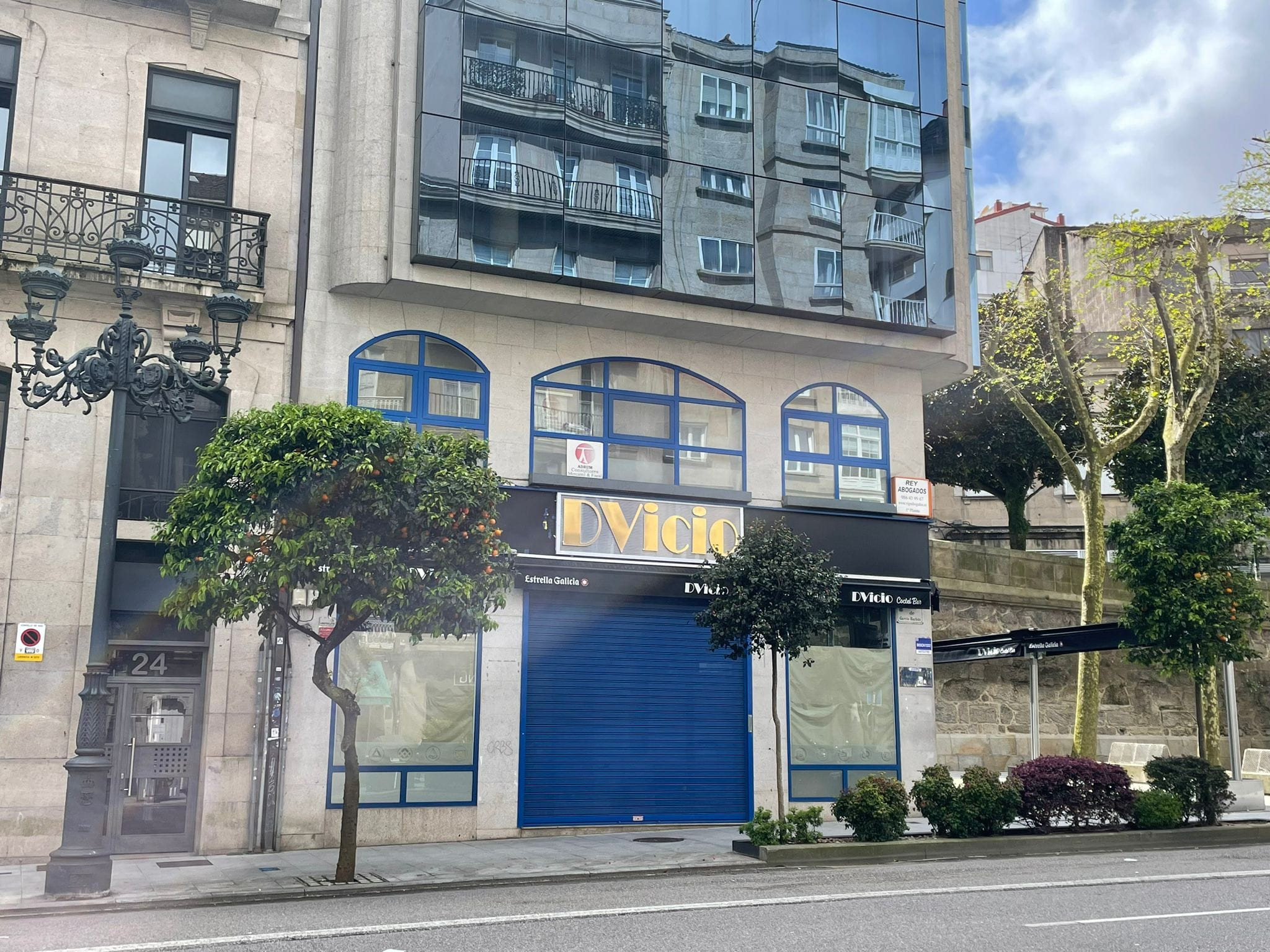 El futuro local de DVicio en la céntrica García Barbón. Foto: Treintayseis