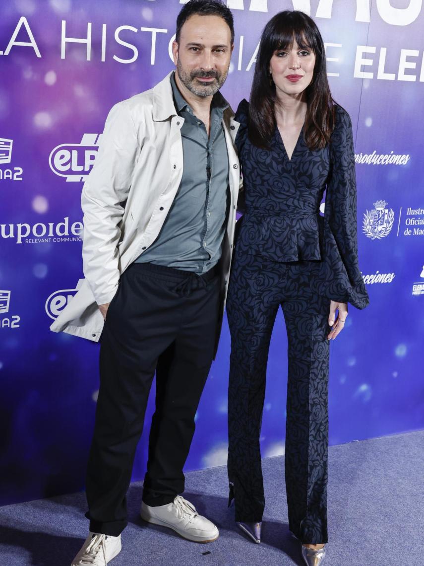 Emi Huelva y José Luis Hernández, director del documental.