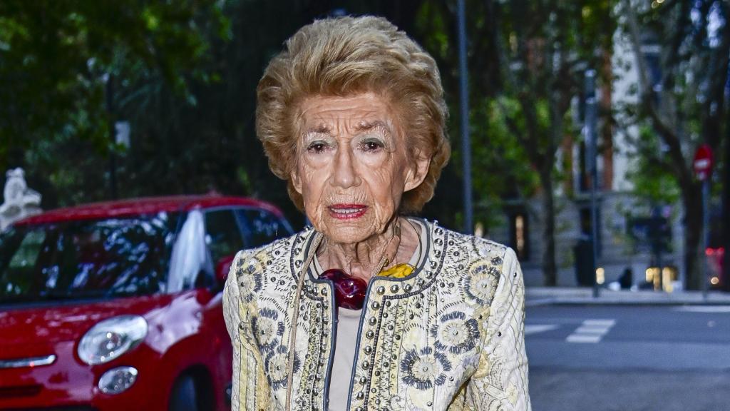 La aristócrata Piru Urquijo en una fotografía tomada en Madrid, en octubre de 2023.