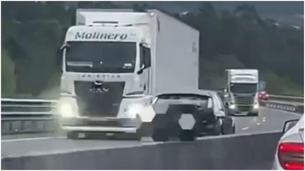 Imagen del conductor kamikaze este viernes