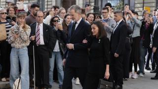 Los reyes Felipe y Letizia