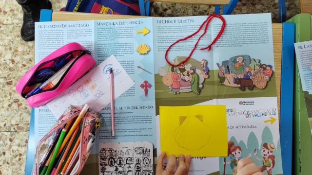 La divertida forma de mostrar las rutas jacobeas a los escolares de la provincia de Valladolid