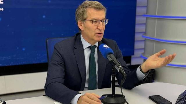 El presidente del PP, Alberto Núñez Feijóo, este martes en Cope.