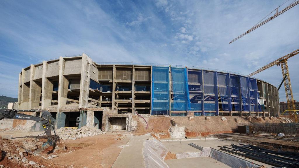 Las obras del Camp Nou