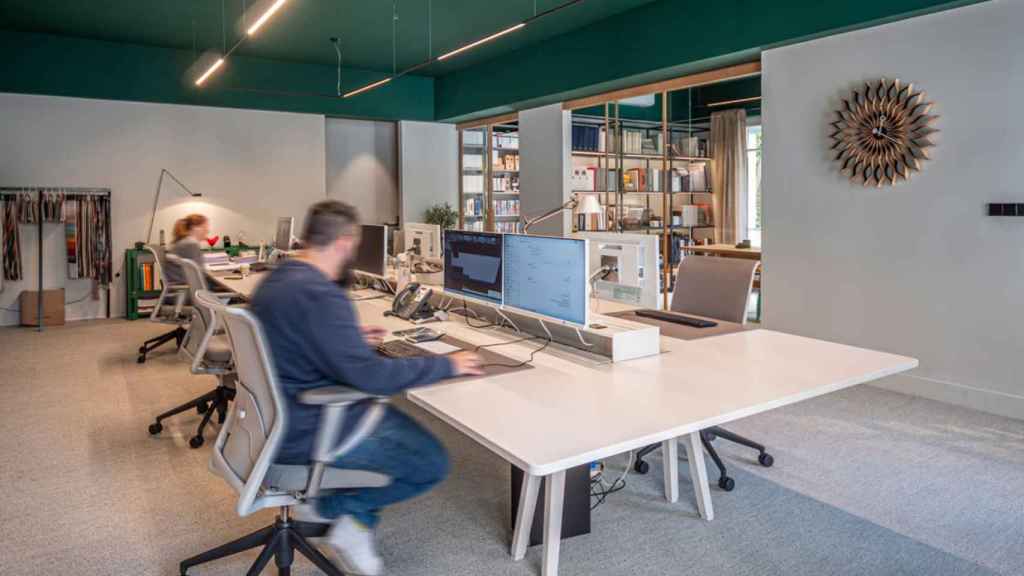 Oficinas de Sutega en Plaza de Compostela, en Vigo.