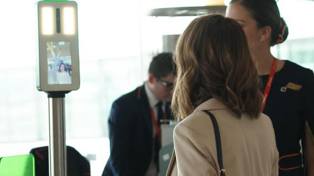 Reconocimiento facial de Iberia.