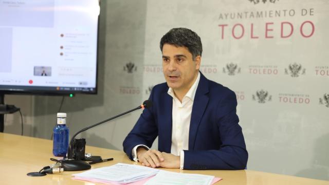 Juan José Alcalde, portavoz del Gobierno de Toledo. Foto: Ayuntamiento.