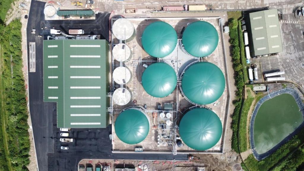 Planta de biometano.