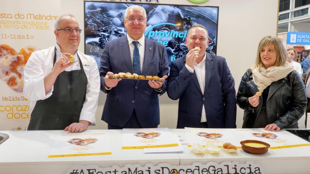 Presentación XXXII Festa do Melindre, Melide.