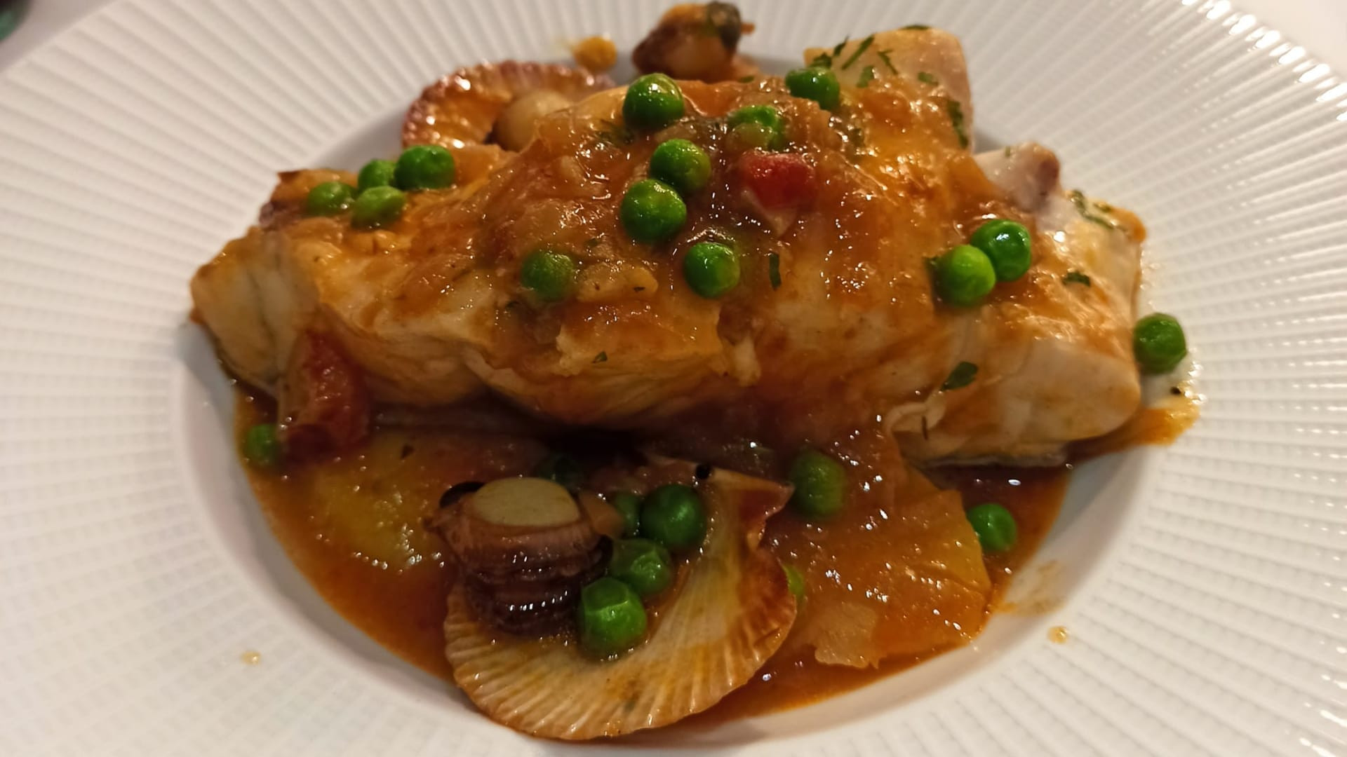 Caldeirada de pescado en Beiramar, O Grove.