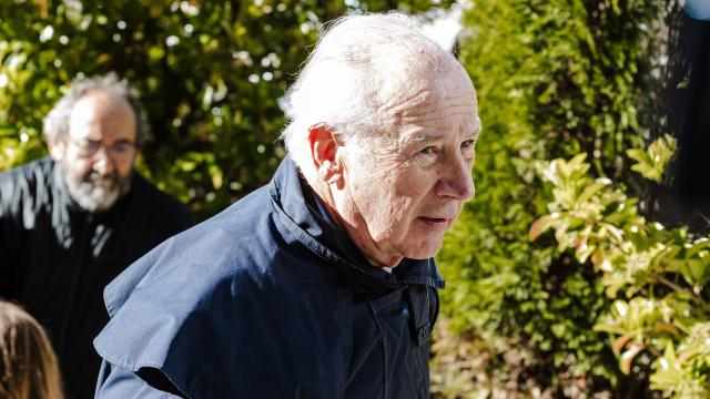 Rato, este miércoles, a su llegada a la Audiencia Provincial de Madrid.