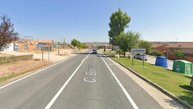 N-403 en Almorox (Toledo). Foto: Google Maps.