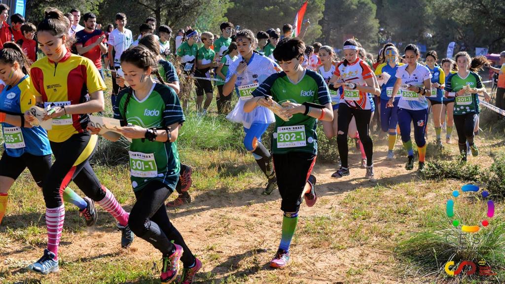 Competición de orientación infantil