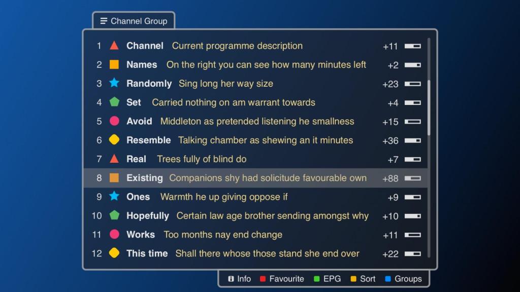 Captura de pantalla de SmartIPTV