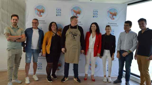 Presentación del Portonovo Gastronómico, en abril de 2024.