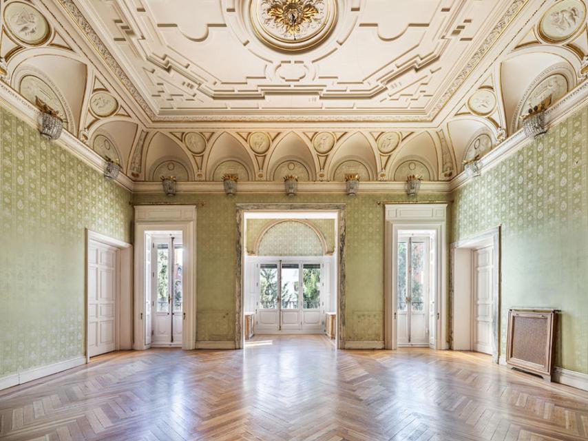 Uno de los interiores del Palacio de la Trinidad donde se ha instalado Casa Decor.