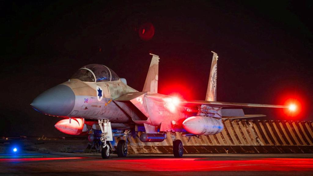 Caza F-15 israelí