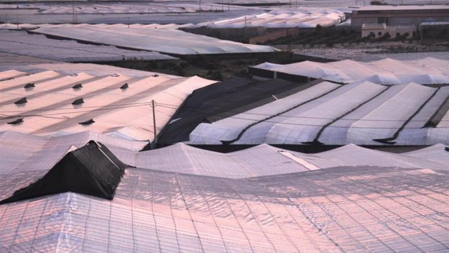 Invernaderos en Níjar (Almería).