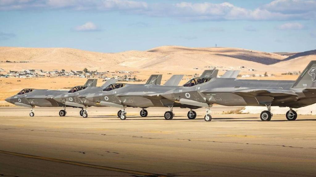 Parte de los F-35 Adir de Israel