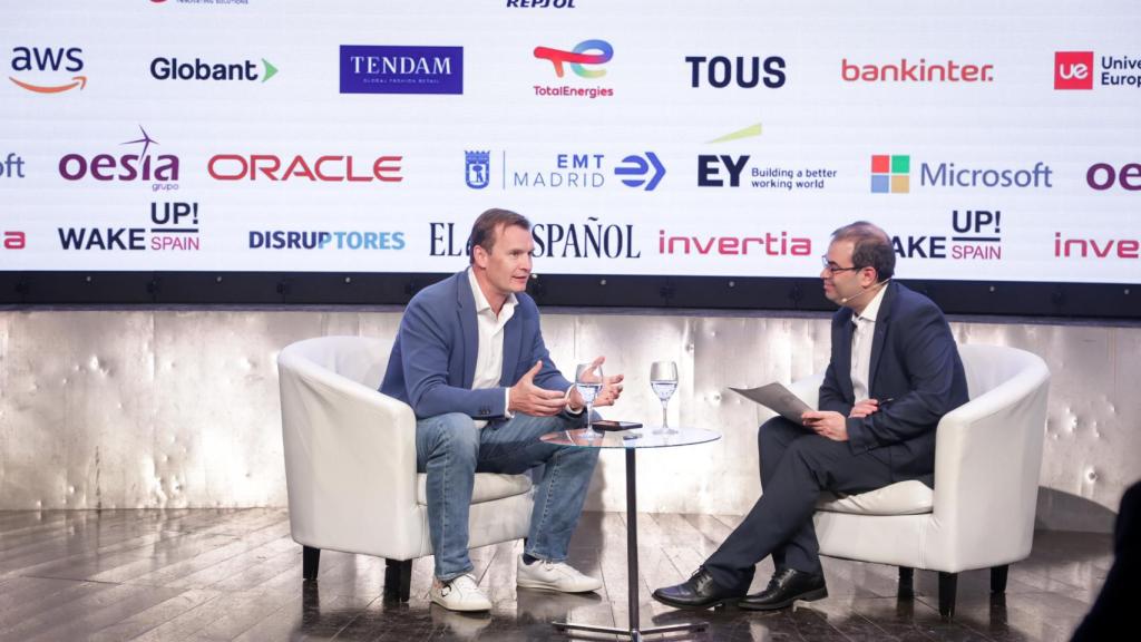 Meinrad Spenger durante su participación en la IV edición del Wake Up!