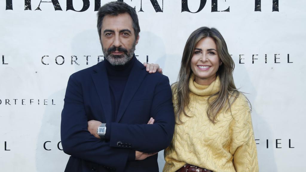Nuria Roca y Juan del Val, como embajadores de Cortefiel en 2021.