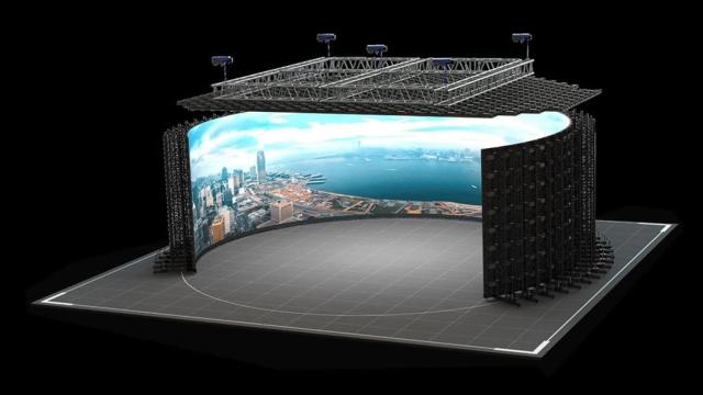 Archivo - El plató virtual de la Cidade das TIC