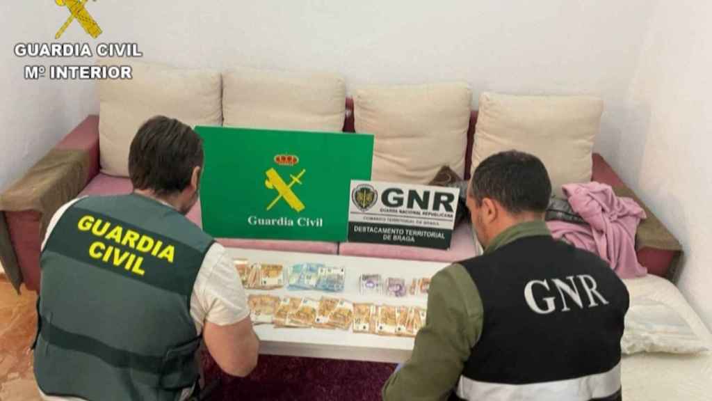 Registro contra una banda dedicada al robo de viviendas en el norte de Portugal.