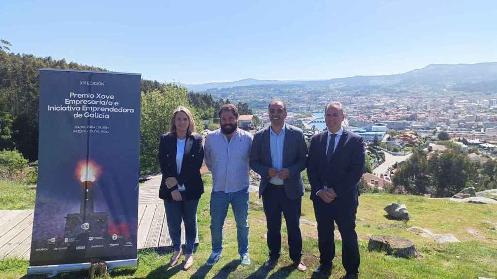 AJE Galicia presenta la gala del Premio Xove Empresario que se celebrará en el Pazo de Colón.