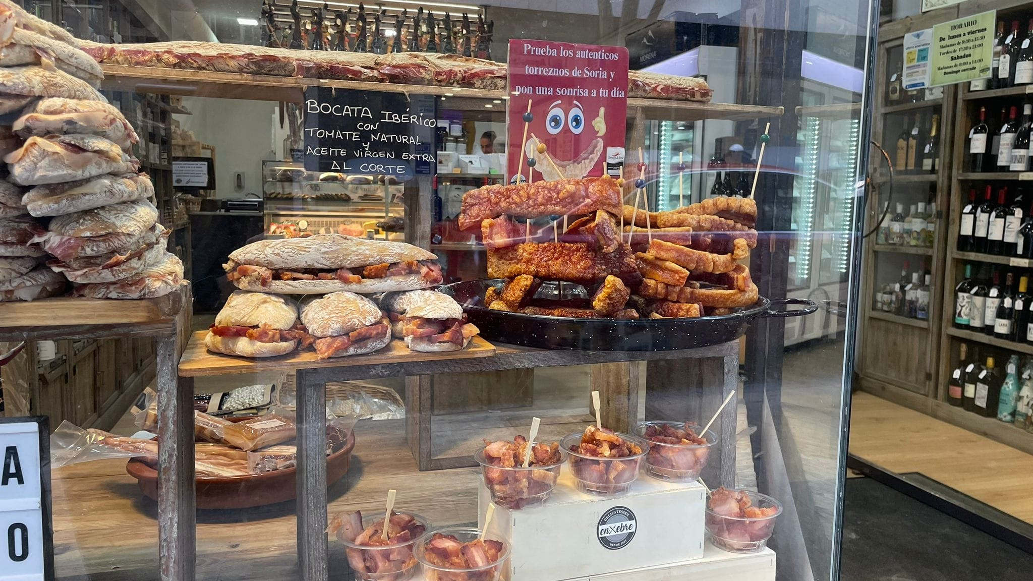 Escaparate del local Enxebre. Foto: Treintayseis