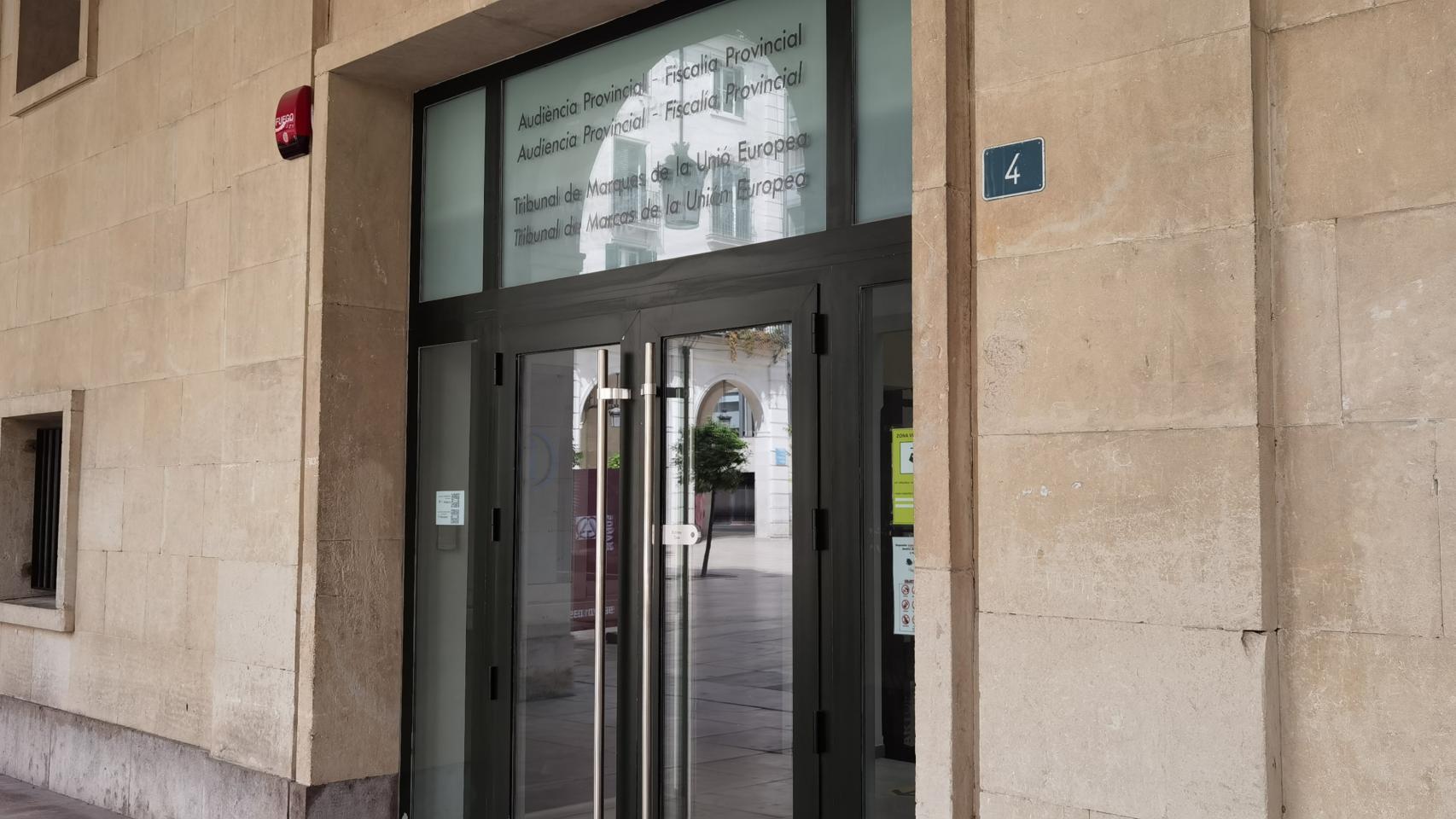 La Audiencia de Alicante.