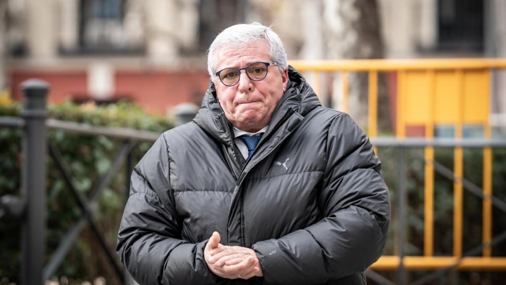 El excomisario de Barajas, Carlos Salamanca.