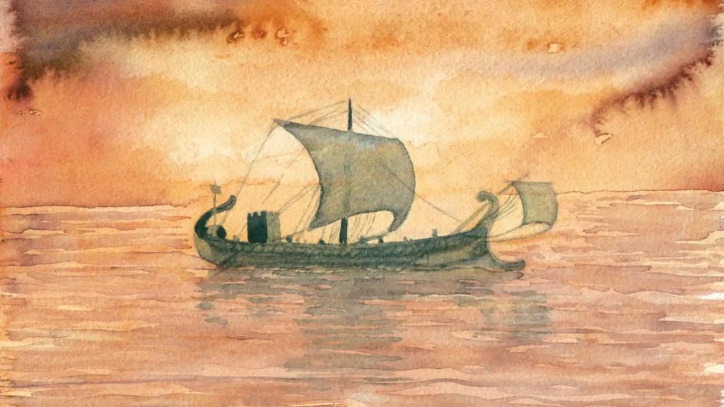 Una de las ilustraciones de Tyto Alba en su adaptación gráfica de ‘El infinito en un junco’, el celebrado ensayo de Irene Vallejo.