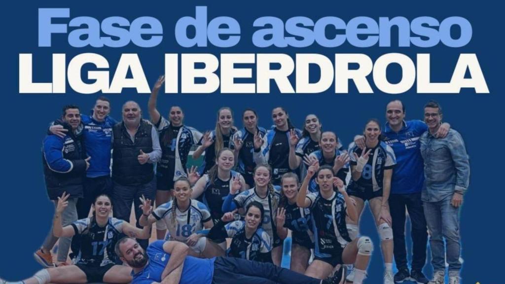 Campaña en GoFundMe del Zalaeta femenino de voleibol de A Coruña para financiar su fase de ascenso