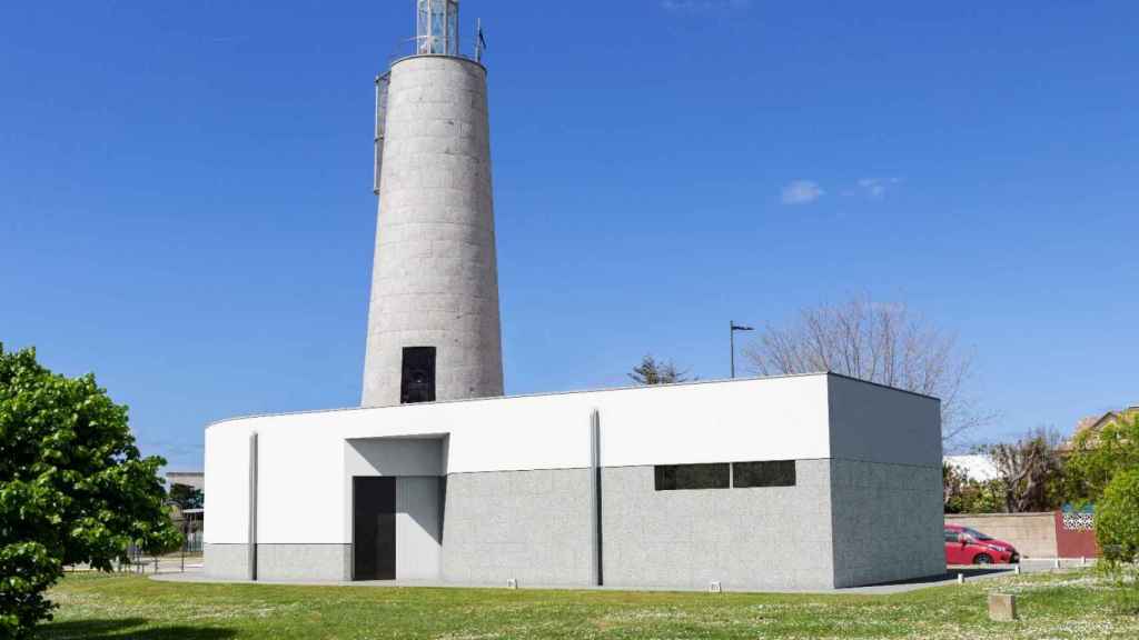 Infografía de la rehabilitación del Faro de Canido.