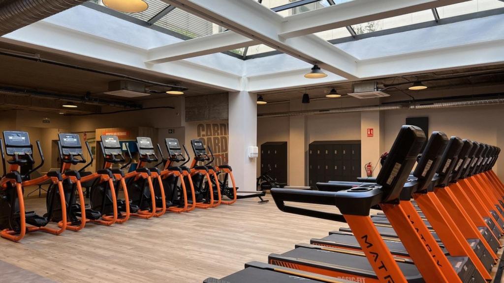Imagen de archivo de un gimnasio Basic-Fit.