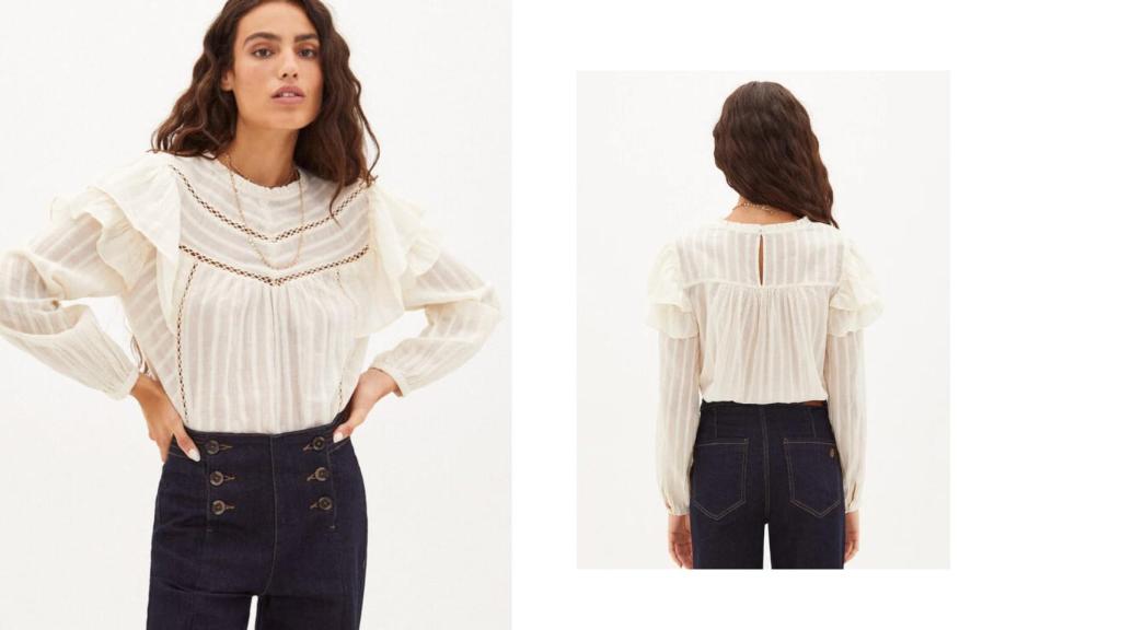 Camisa 'Alessandra', Hoss Intropia (49 €).