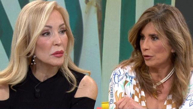 Carmen Lomana y Gema López en ‘Espejo Publico’.