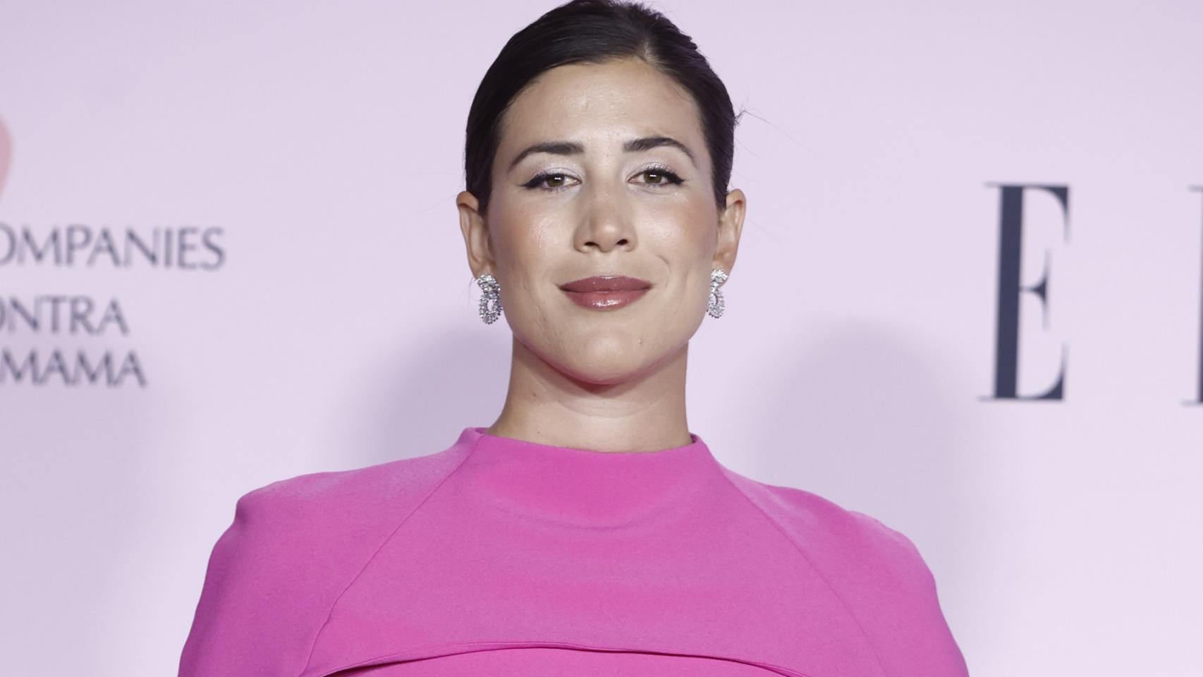 La tenista, en una de sus alfombras rojas.